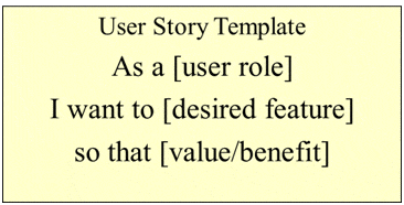 New talk: User Story, a holistic view