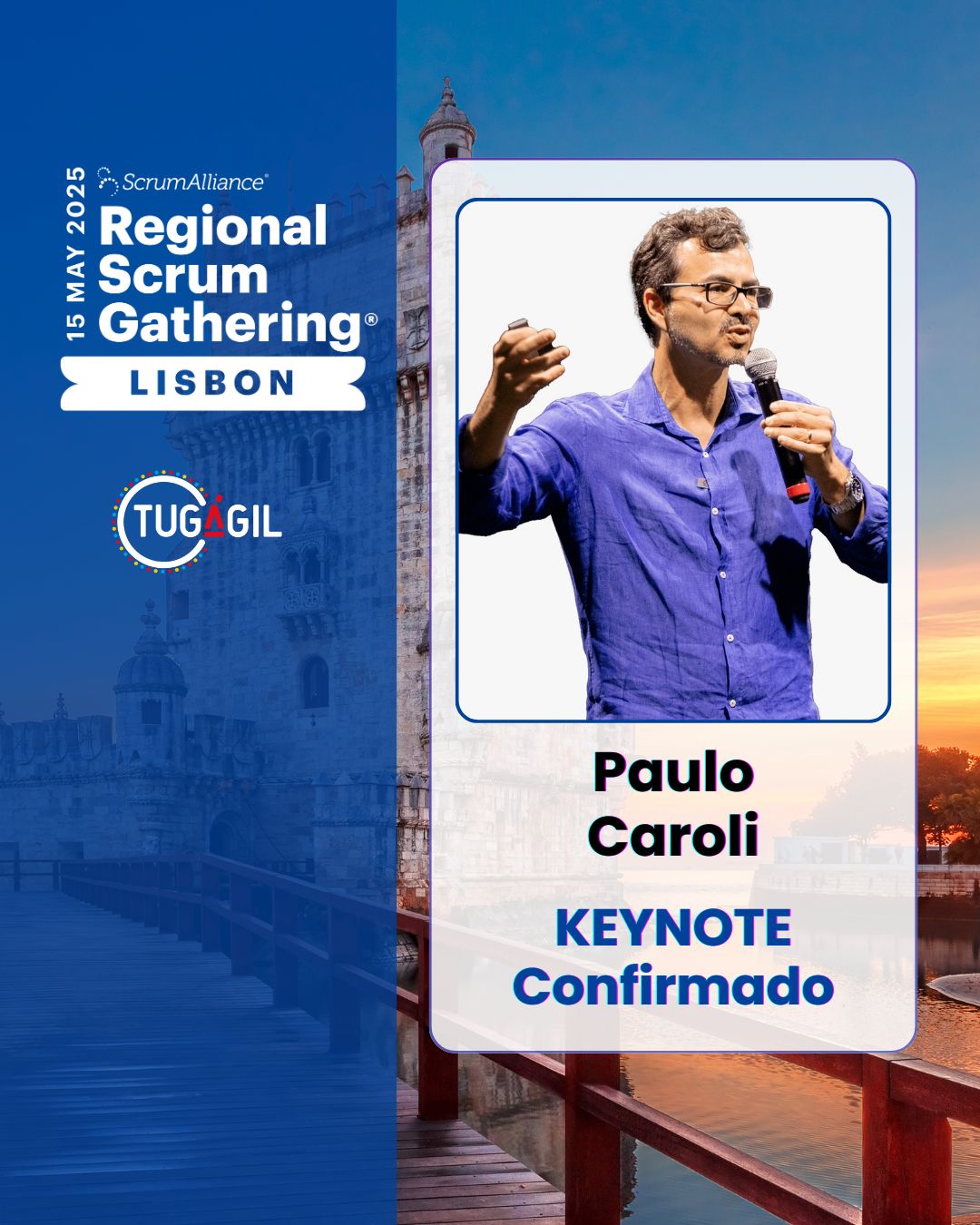 Honored to Be Keynote Speaker at Scrum Gathering Lisbon 2025