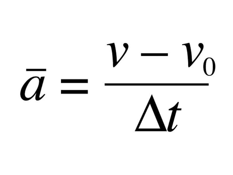 acceleration equation